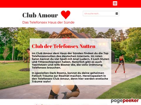 Details : Club Amour - Geiler Amateurfotzen Telefonsex