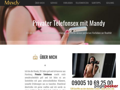 Telefonsex Privatfotze Mandy